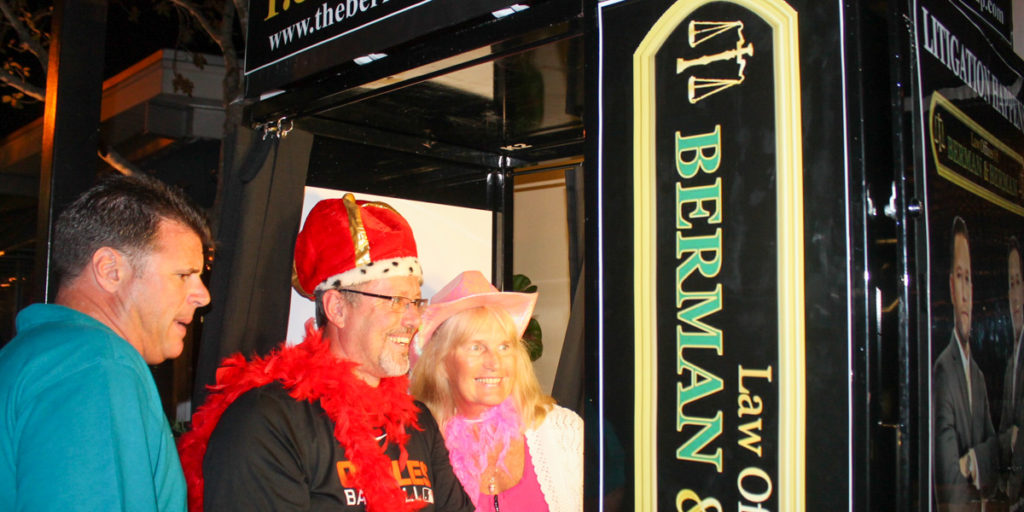 Berman & Berman Client Appreciation Party Photo booth at Solita Delray Beach FL 2 Sit-Down Style Photo Booth